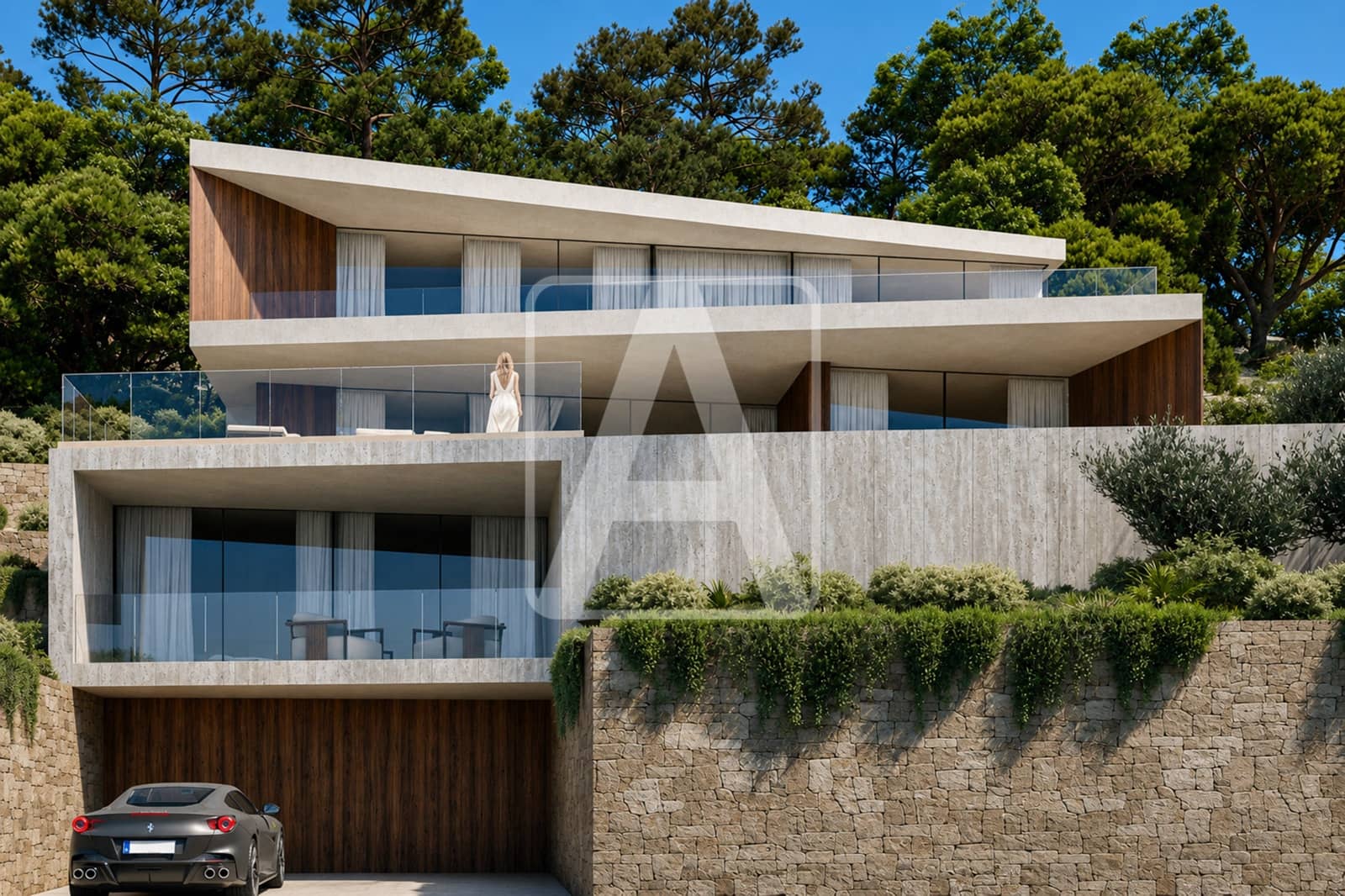 4 bedroom Villa for sale in Benissa with pool garage - € 3,750,000 (Ref: 9841975)