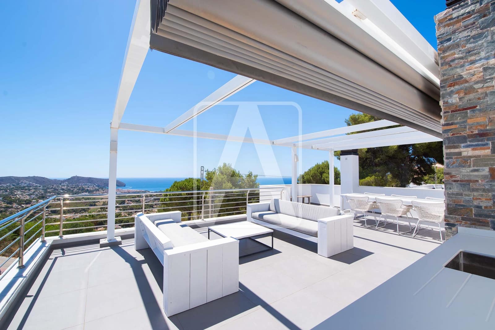 3 makuuhuone Huvila myytävänä paikassa Moraira mukana uima-altaan 
autotalli - 925 000 € (Ref: 9906594)