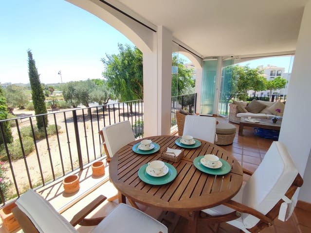Apartamento de 2 habitaciones en Hacienda Riquelme Golf, Murcia ciudad en venta con piscina - 164.950 € (Ref: 10004299)
