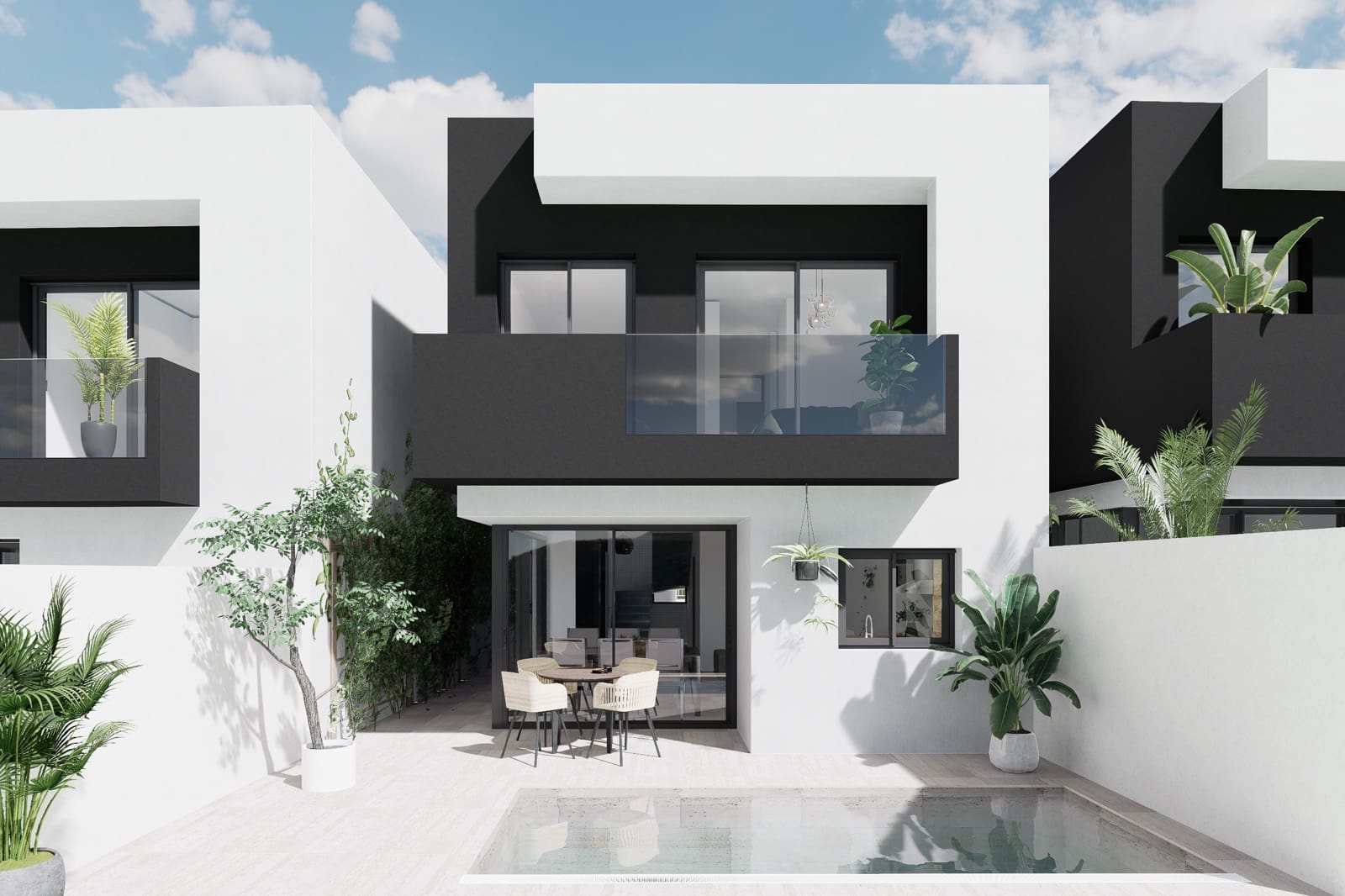 4 bedroom Townhouse for sale in Aguilas with pool garage - € 399,000 (Ref: 10011918)