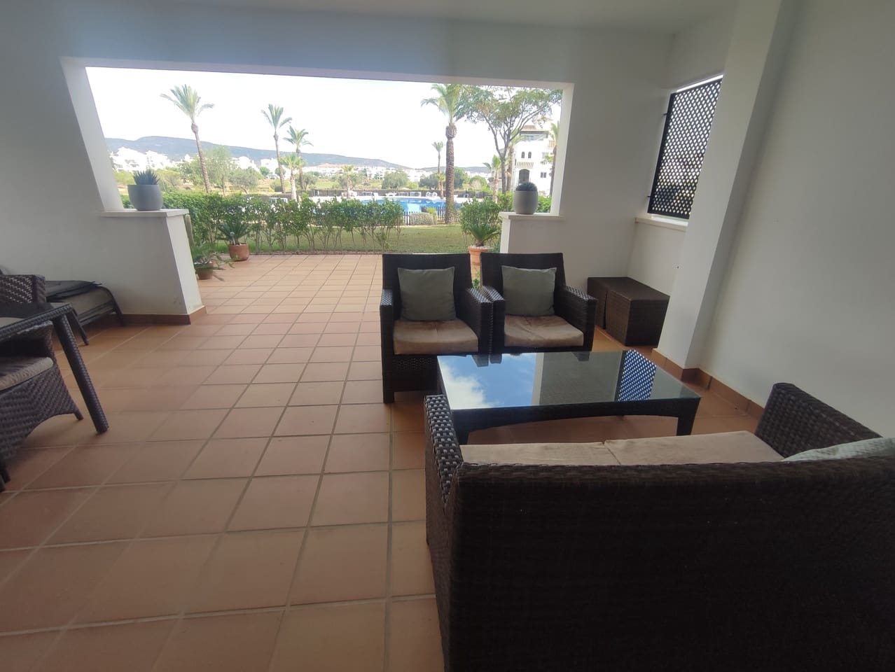 Apartamento de 2 habitaciones en Hacienda Riquelme en venta con piscina garaje - 195.000 € (Ref: 10130155)