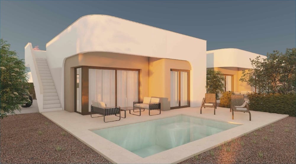 Chalet de 2 habitaciones en Fuente Alamo de Murcia en venta con piscina garaje - 299.000 € (Ref: 10167661)