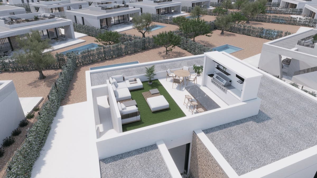 Chalet de 3 habitaciones en Fuente Alamo de Murcia en venta con piscina garaje - 395.000 € (Ref: 10167662)