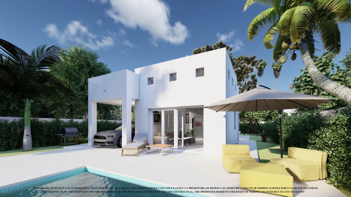2 sypialnia Willa na sprzedaż w Los Alcazares z basenem garażem - 269 500 € (Ref: 10167793)