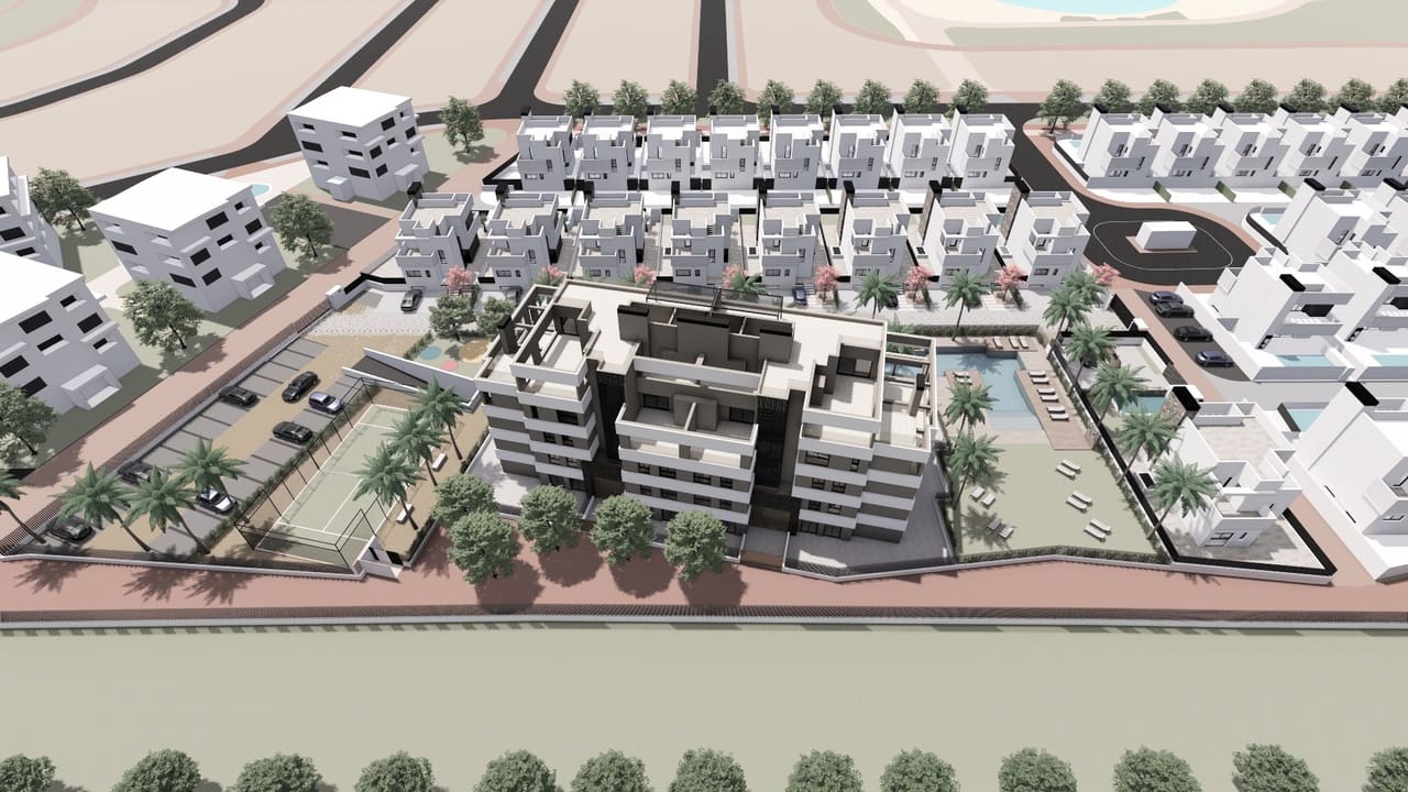 2 bedroom Apartment for sale in Torre-Pacheco with pool - € 272,000 (Ref: 8893637)