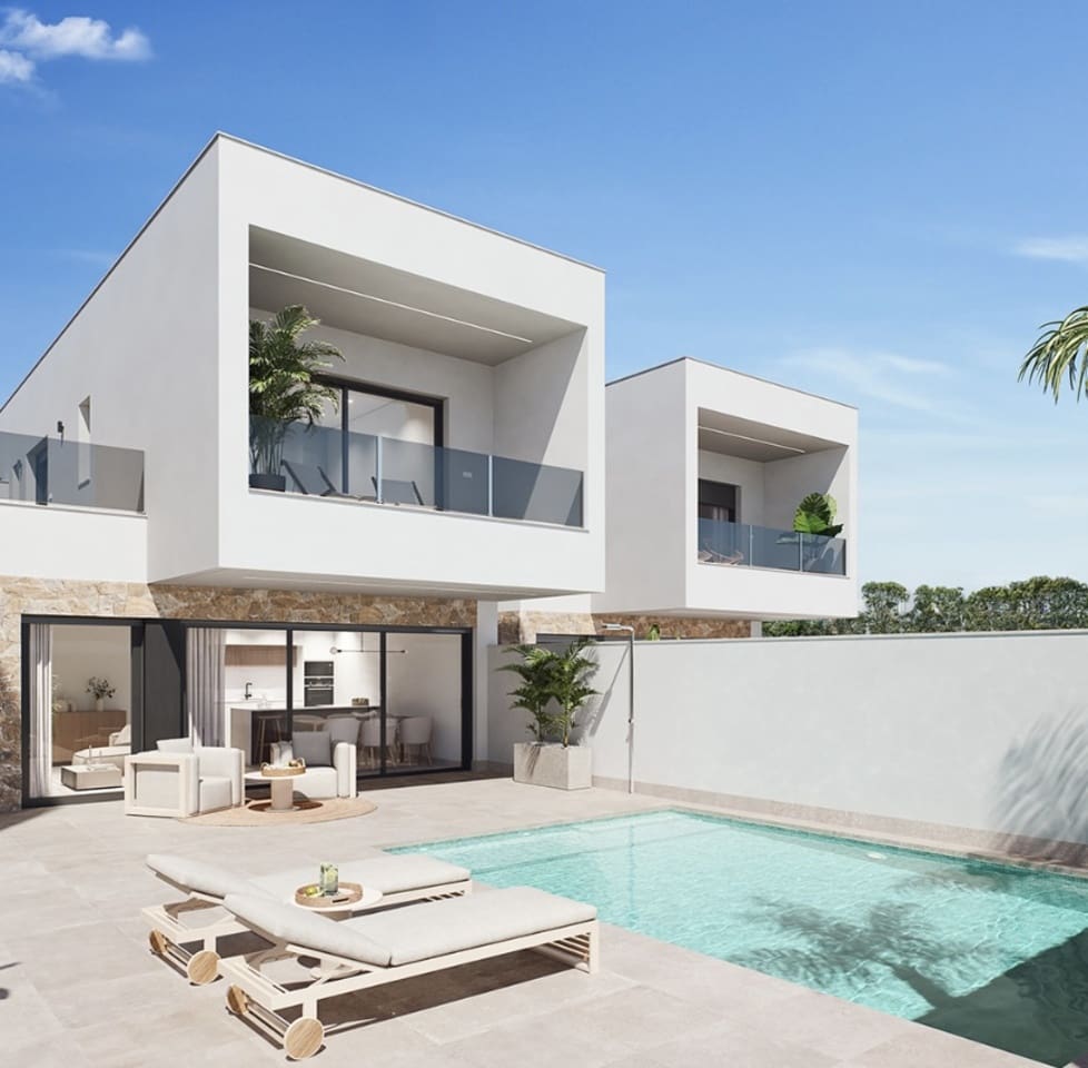 3 soveværelse Villa til salg i San Pedro del Pinatar med swimmingpool - € 410.000 (Ref: 9569463)