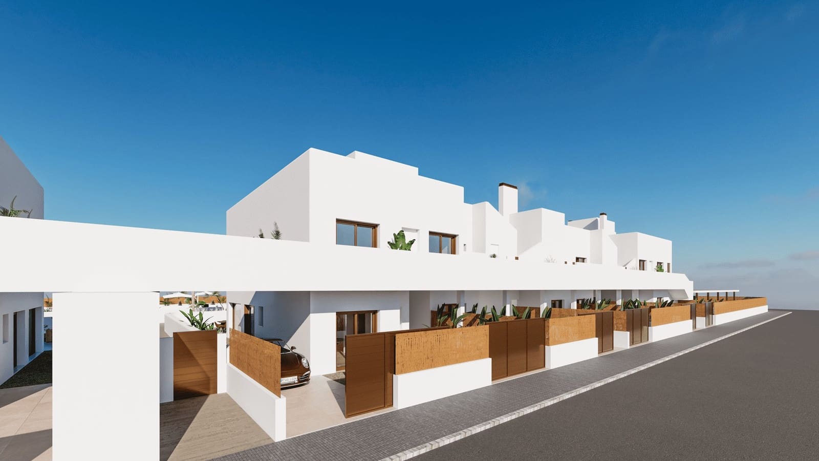 Bungalow de 2 habitaciones en Los Alcázares en venta con piscina garaje - 389.900 € (Ref: 9616937)