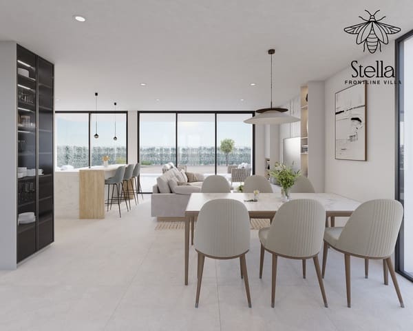 3 slaapkamer Villa te koop in Fuente Alamo de Murcia met zwembad garage - € 432.200 (Ref: 9653005)