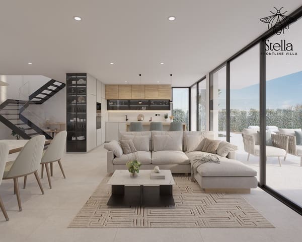 3 slaapkamer Villa te koop in Fuente Alamo de Murcia met zwembad garage - € 432.200 (Ref: 9653005)