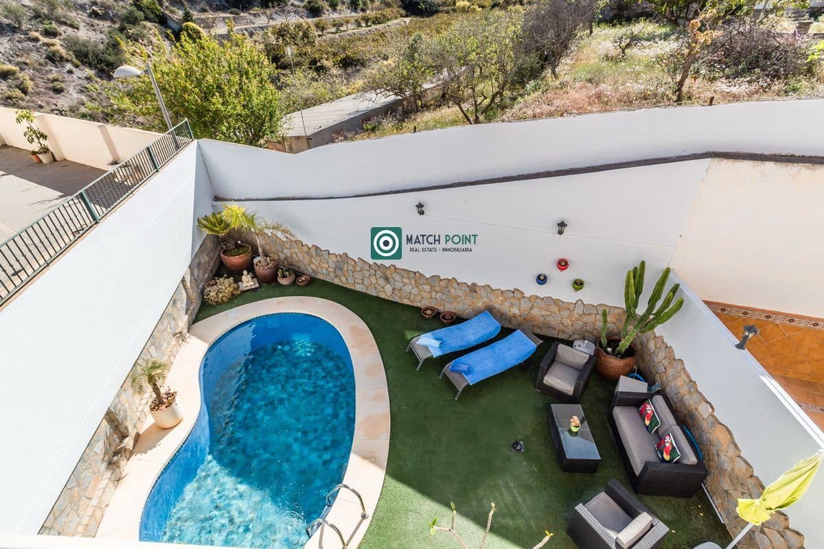 3 bedroom Semi-detached Villa for rent in Almunecar with pool garage - € 1,700 (Ref: 7527335)