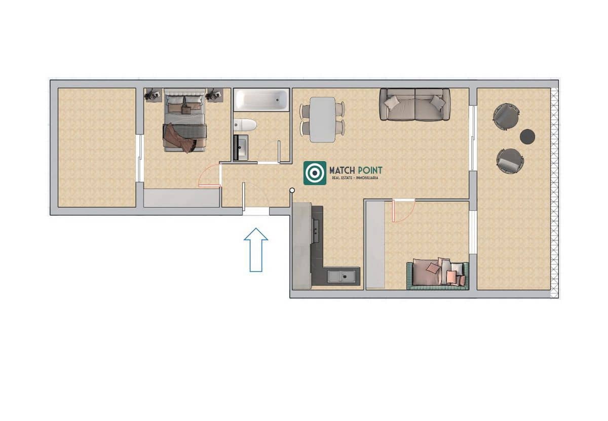 2 bedroom Apartment for rent in Almunecar with pool garage - € 850 (Ref: 9258120)