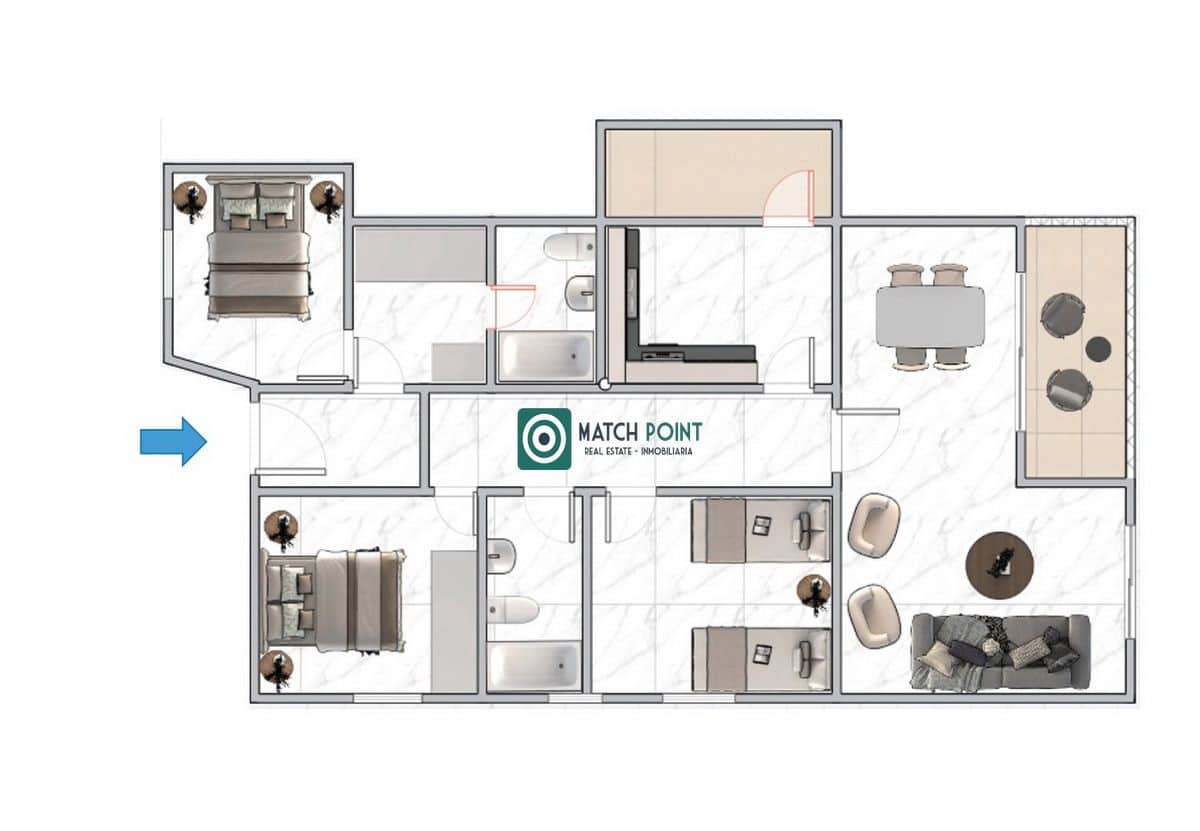 3 bedroom Flat for sale in Almunecar - € 349,000 (Ref: 9506444)