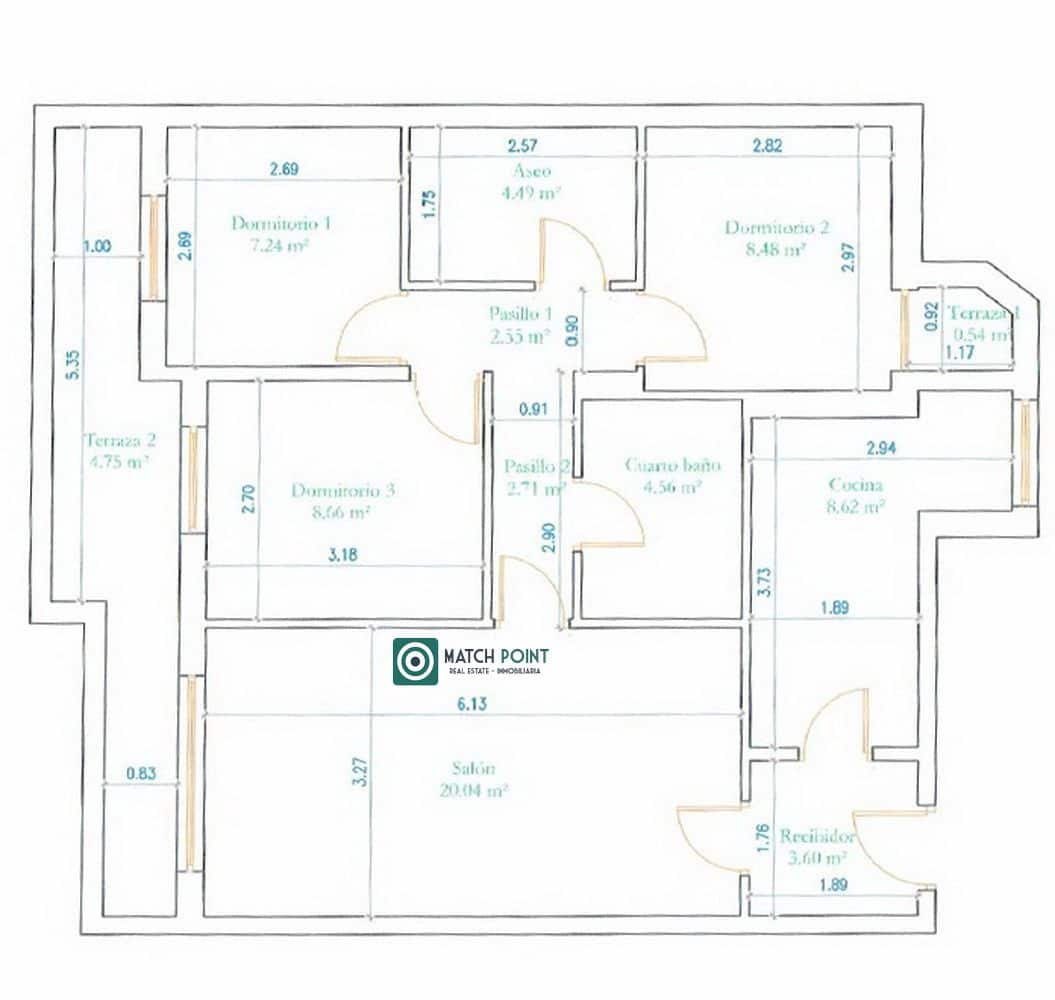 3 soveværelse Lejlighed til salg i Almunecar - € 300.000 (Ref: 9537796)