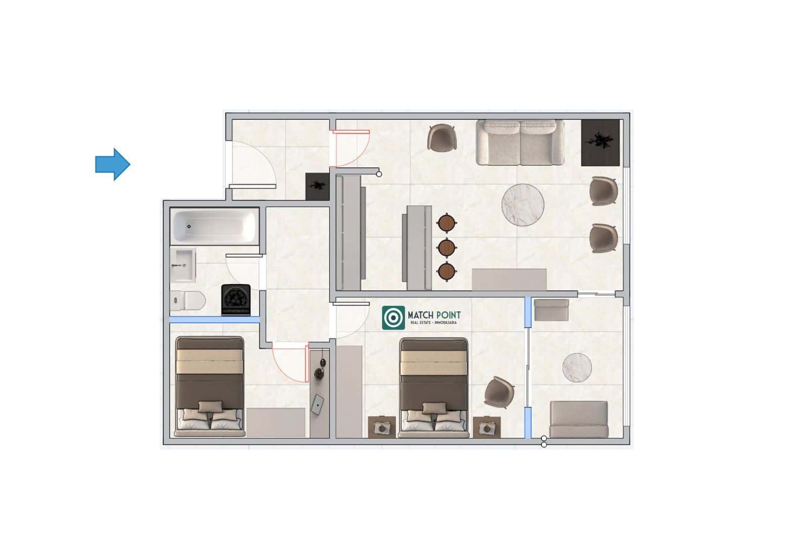 2 Zimmer Wohnung zu verkaufen in Almunecar - 295.000 € (Ref: 9699983)