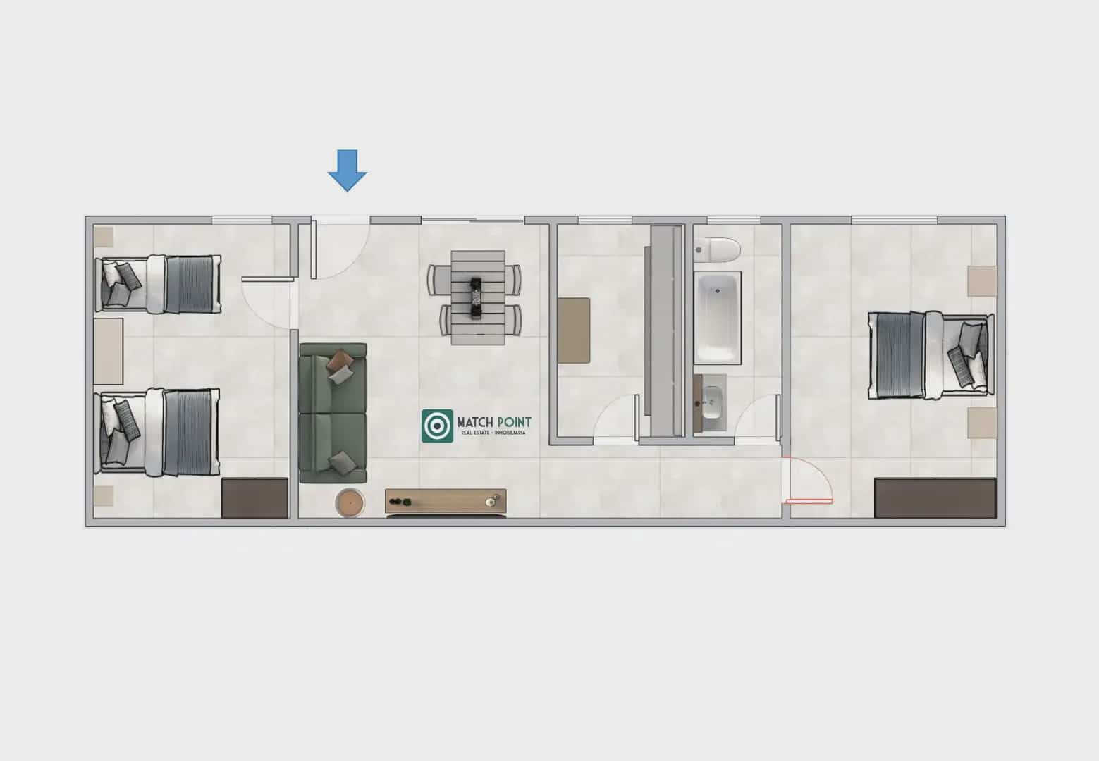 Apartamento de 2 habitaciones en Almuñécar en alquiler con piscina garaje - 700 € (Ref: 9827669)