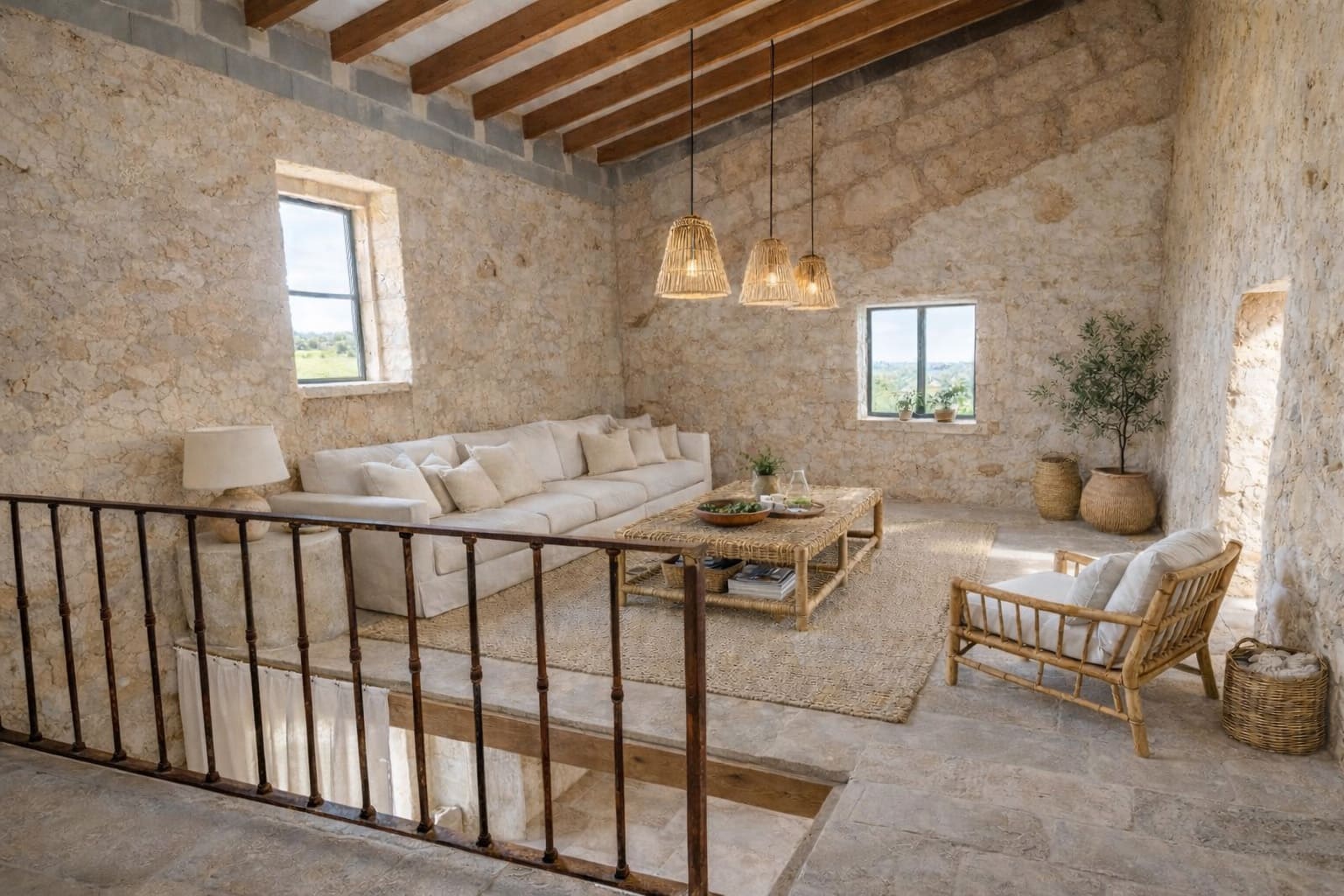 7 chambre Finca/Maison de Campagne à vendre à Algaida avec garage - 1 175 000 € (Ref: 9558818)