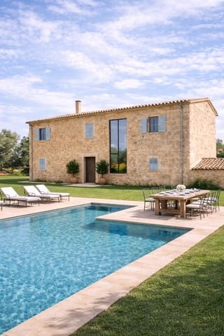 7 chambre Finca/Maison de Campagne à vendre à Algaida avec garage - 1 175 000 € (Ref: 9558818)