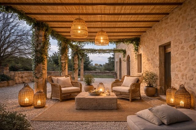 7 chambre Finca/Maison de Campagne à vendre à Algaida avec garage - 1 175 000 € (Ref: 9558818)