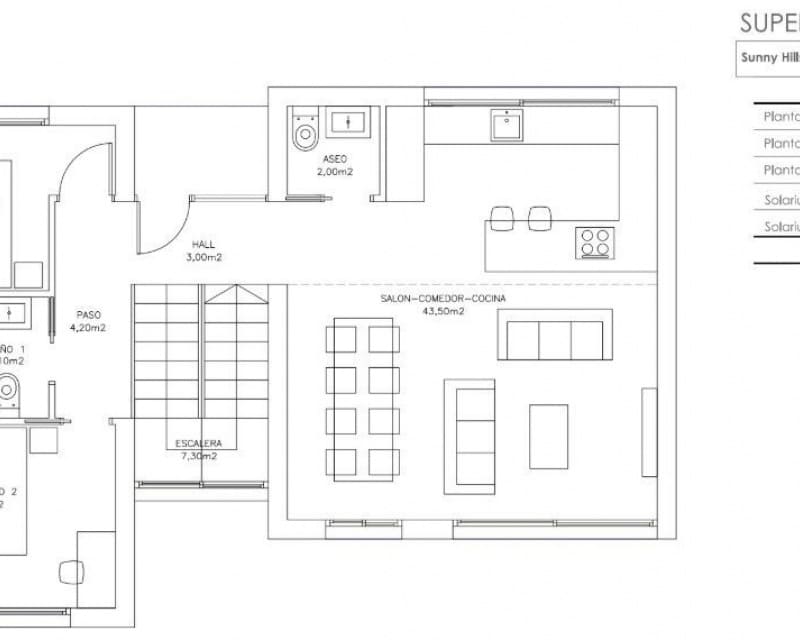 Chalet de 4 habitaciones en Finestrat en venta con piscina - 859.000 € (Ref: 10014780)