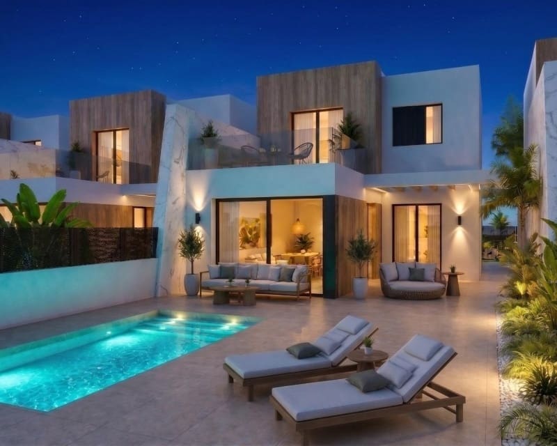 Casa de 3 habitaciones en Torre-Pacheco en venta con piscina garaje - 459.900 € (Ref: 10014781)