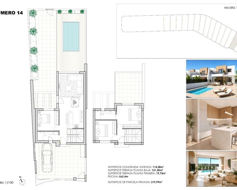 Casa de 3 habitaciones en Torre-Pacheco en venta con piscina garaje - 459.900 € (Ref: 10014781)
