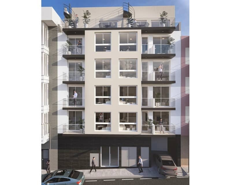 Leilighet til salgs i Torrevieja med svømmebasseng garasje - € 116 000 (Ref: 10019915)