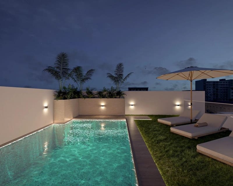 Leilighet til salgs i Torrevieja med svømmebasseng garasje - € 116 000 (Ref: 10019915)