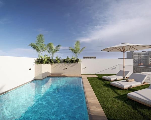 Leilighet til salgs i El Molino, Torrevieja med svømmebasseng garasje - € 116 000 (Ref: 10019915)