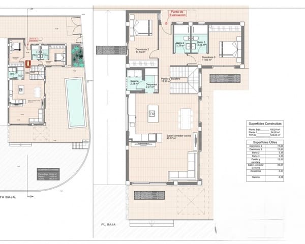 3 soveværelse Villa til salg i San Fulgencio med swimmingpool garage - € 873.000 (Ref: 10057347)