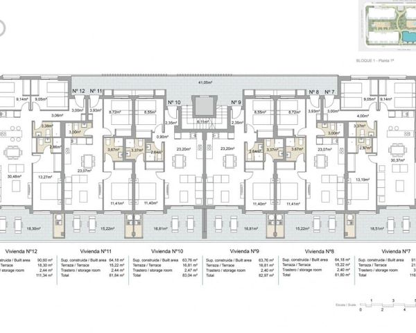 2 soverom Leilighet til salgs i Pilar de la Horadada ciudad, Pilar de la Horadada med svømmebasseng - € 249 000 (Ref: 10101068)