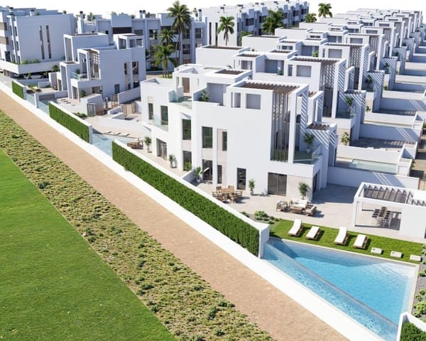 3 sypialnia Willa na sprzedaż w Las Lomas de Rame - Bahía Bella, Los Alcázares z basenem garażem - 469 000 € (Ref: 10101069)