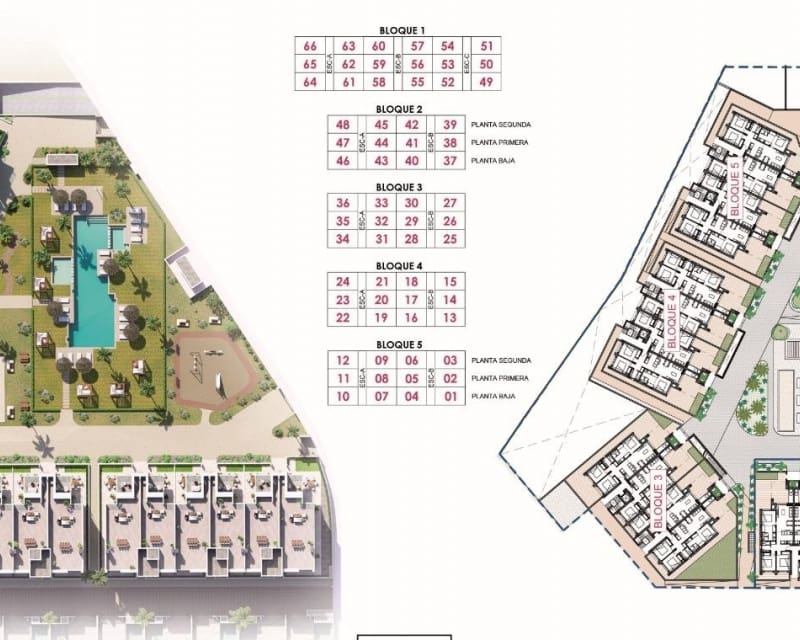 2 chambre Appartement à vendre à Los Alcazares avec piscine garage - 309 000 € (Ref: 10101070)