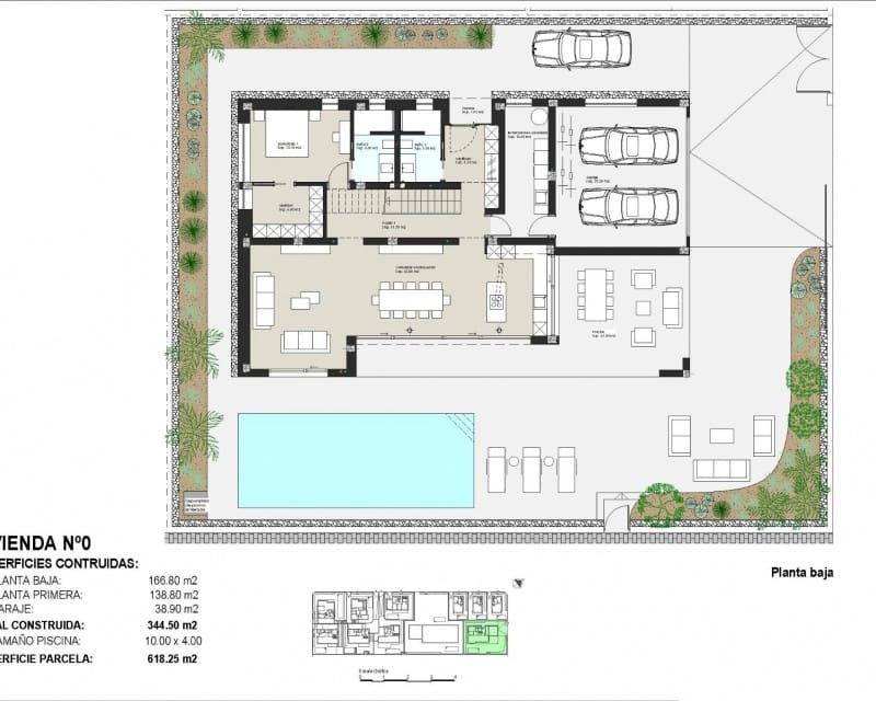 5 sypialnia Willa na sprzedaż w Torre de la Horadada z basenem garażem - 3 600 000 € (Ref: 10101071)