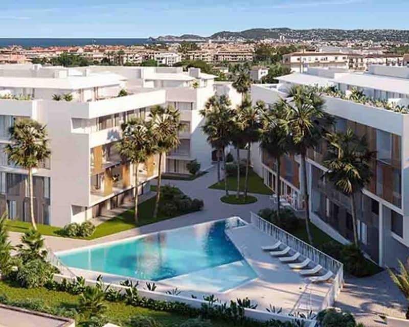 2 sovrum Lägenhet till salu i Javea / Xabia med pool garage - 370 000 € (Ref: 10101072)