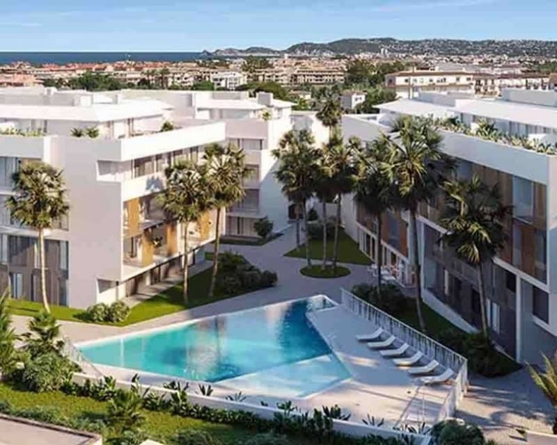 2 sovrum Lägenhet till salu i Javea / Xabia med pool garage - 370 000 € (Ref: 10101072)