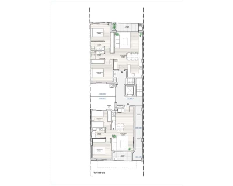 2 sypialnia Apartament na sprzedaż w Guardamar del Segura - 318 240 € (Ref: 10168920)