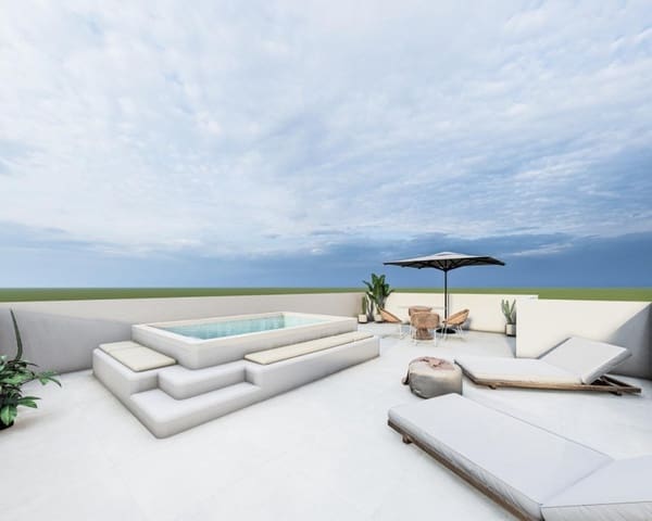 2 Zimmer Bungalow zu verkaufen in Los Cuarteros, San Pedro del Pinatar mit Pool Garage - 299.950 € (Ref: 10168921)