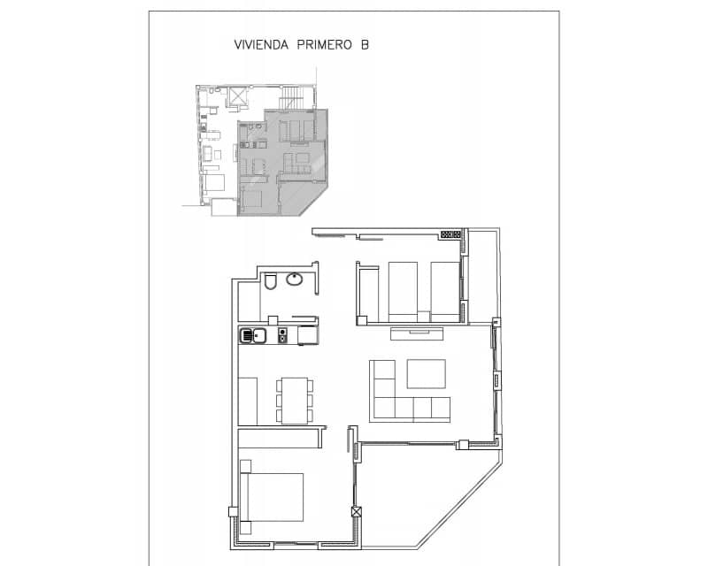 2 soverom Leilighet til salgs i Guardamar del Segura med svømmebasseng - € 264 500 (Ref: 10168922)