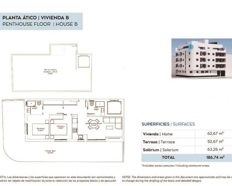 2 soveværelse Lejlighed til salg i Torrevieja - € 320.000 (Ref: 10168929)