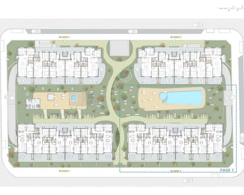 2 sovrum Lägenhet till salu i Pilar de la Horadada med pool garage - 269 000 € (Ref: 10168938)