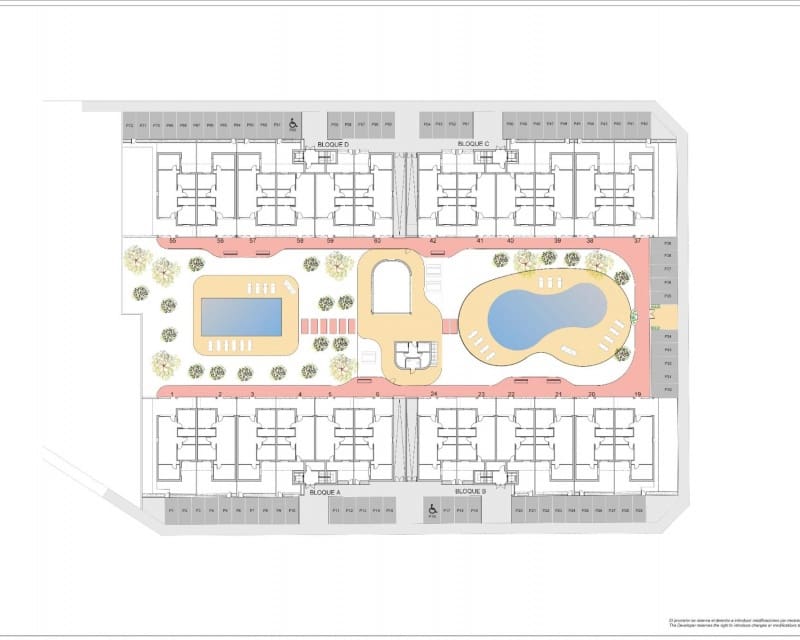 3 sovrum Lägenhet till salu i San Cayetano med pool garage - 263 900 € (Ref: 10169167)