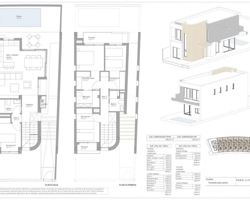 4 soveværelse Villa til salg i Aguilas med swimmingpool garage - € 399.000 (Ref: 10169170)