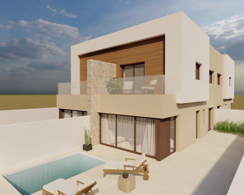 Chalet de 3 habitaciones en Santiago de la Ribera en venta con piscina garaje - 376.500 € (Ref: 10169179)