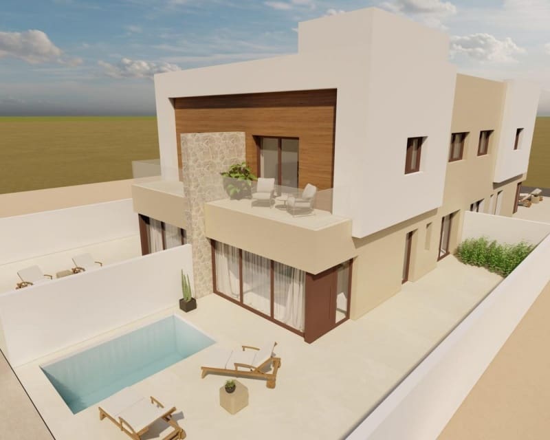 Chalet de 3 habitaciones en Santiago de la Ribera en venta con piscina garaje - 376.500 € (Ref: 10169179)