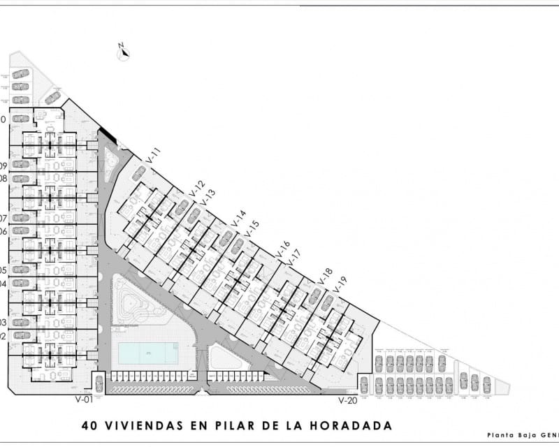 2 soveværelse Lejlighed til salg i Pilar de la Horadada med swimmingpool garage - € 265.000 (Ref: 10169181)