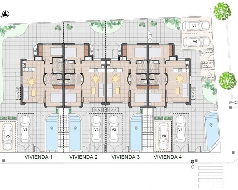 2 soveværelse Lejlighed til salg i Pilar de la Horadada med swimmingpool garage - € 274.900 (Ref: 10169196)