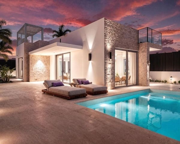 3 Zimmer Villa zu verkaufen in Las Lomas de Rame - Bahía Bella, Los Alcázares mit Pool Garage - 669.900 € (Ref: 10169197)