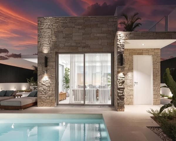 3 Zimmer Villa zu verkaufen in Las Lomas de Rame - Bahía Bella, Los Alcázares mit Pool Garage - 669.900 € (Ref: 10169197)