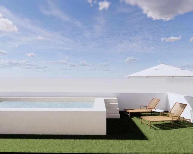2 makuuhuone Huoneisto myytävänä paikassa Torre de la Horadada mukana uima-altaan - 275 900 € (Ref: 10169200)
