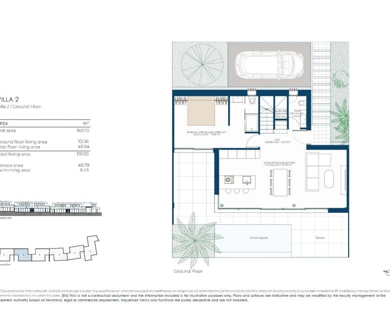 3 slaapkamer Huis te koop in El Valle Golf Resort met zwembad garage - € 640.000 (Ref: 10169207)